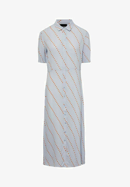 Pieces JANNI - Blusenkleid - Kentucky Blue