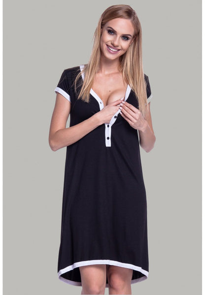  Bluse - Black White