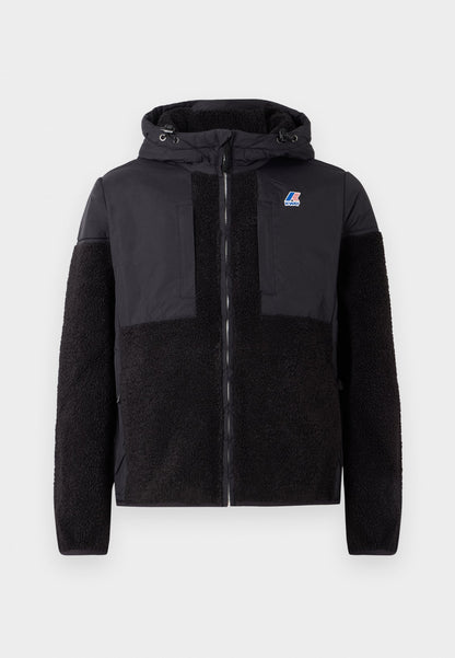 K-Way SAMSON UNISEX - Fleece Jacket - Black Pure