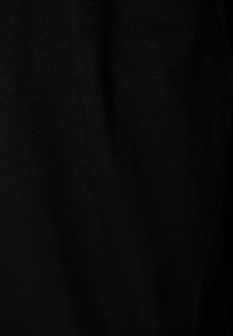 BERSHKA SHORT SLEEVE - T-Shirt Basic - Black