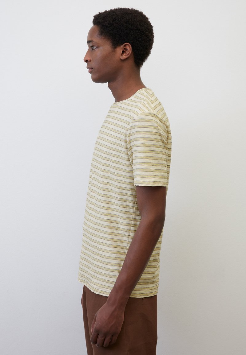 Marc O'Polo GESTREIFTES REGULAR IN SOFTEM SLUB - T-Shirt Print - Multi