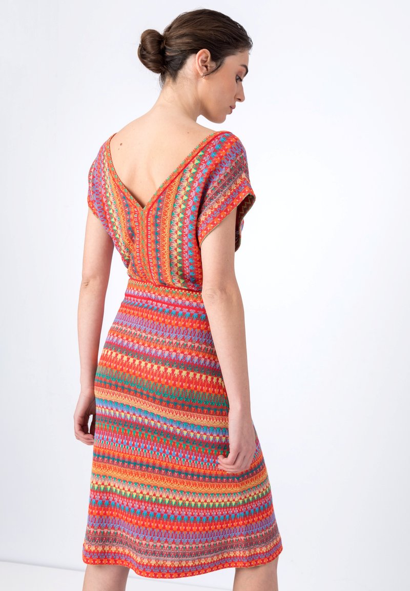  Strickkleid - Red