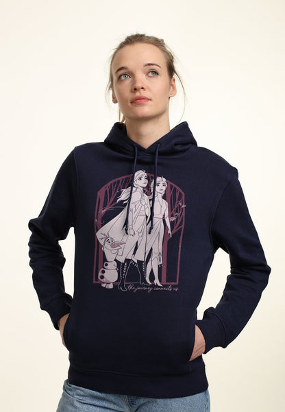 Henry Tiger FROZEN 2 FOREST FRAME - Kapuzenpullover - Navy Blue