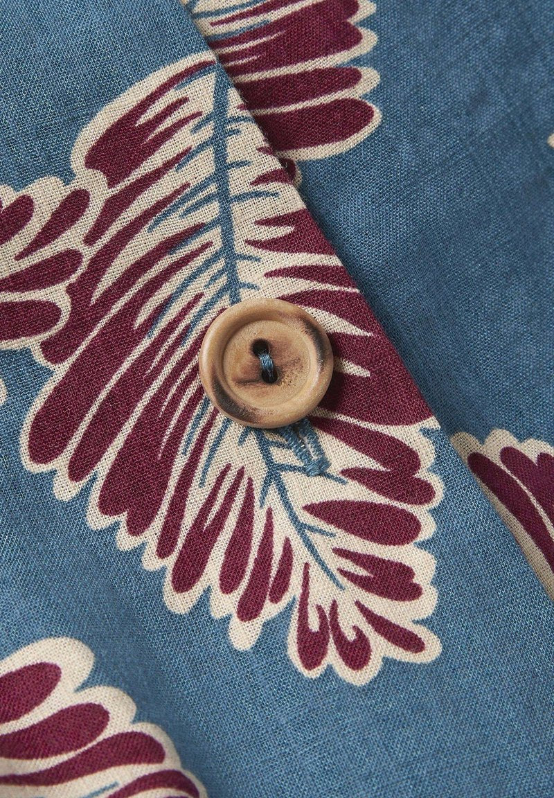 King Louie IRENE DOMINICA - Blusenkleid - Orient Blue