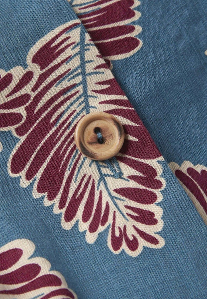 King Louie IRENE DOMINICA - Blusenkleid - Orient Blue