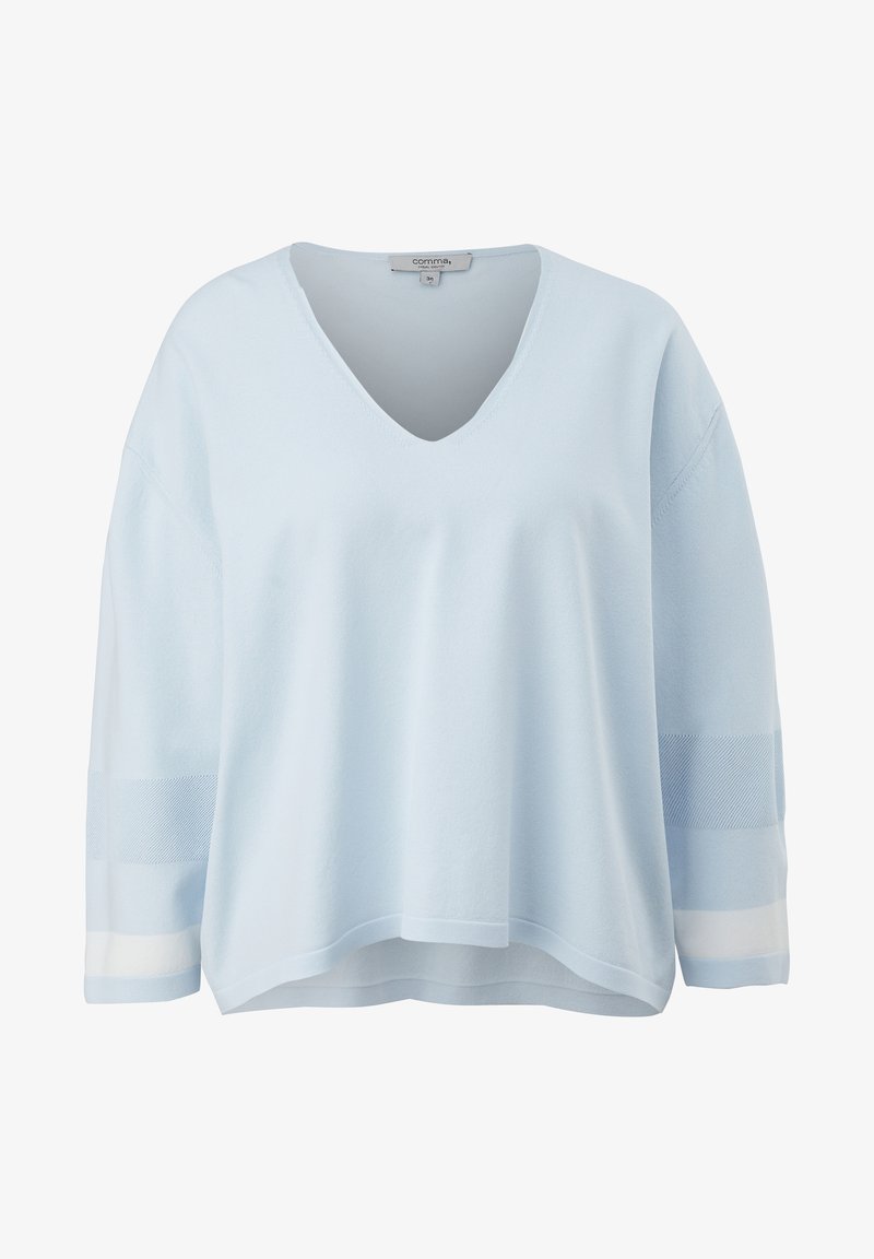  AJOUR DETAIL - Strickpullover - Light Blue