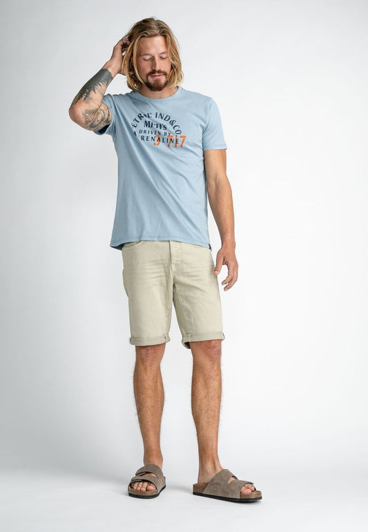 Petrol Industries JACKSON - Jeans Shorts - Eucalyptus