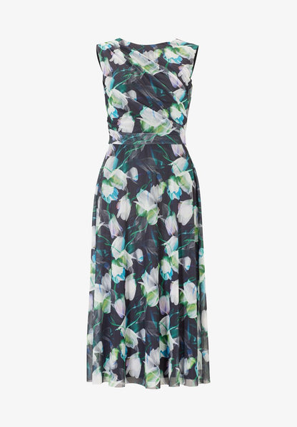 SWING Freizeitkleid - Navy Multi