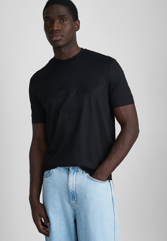 Emporio Armani Print T-shirt - Black Beauty