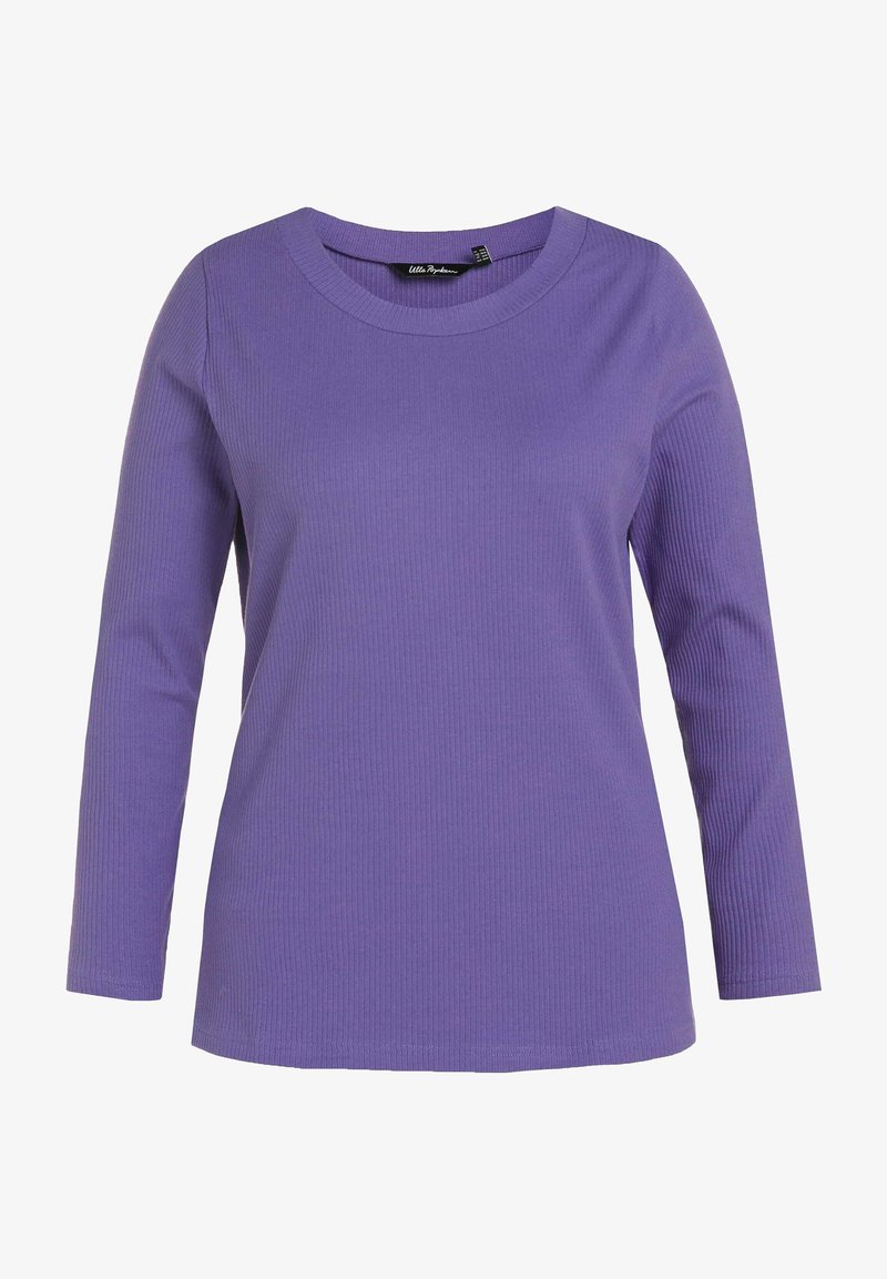 Ulla Popken Langarmshirt - Baksteenbruin