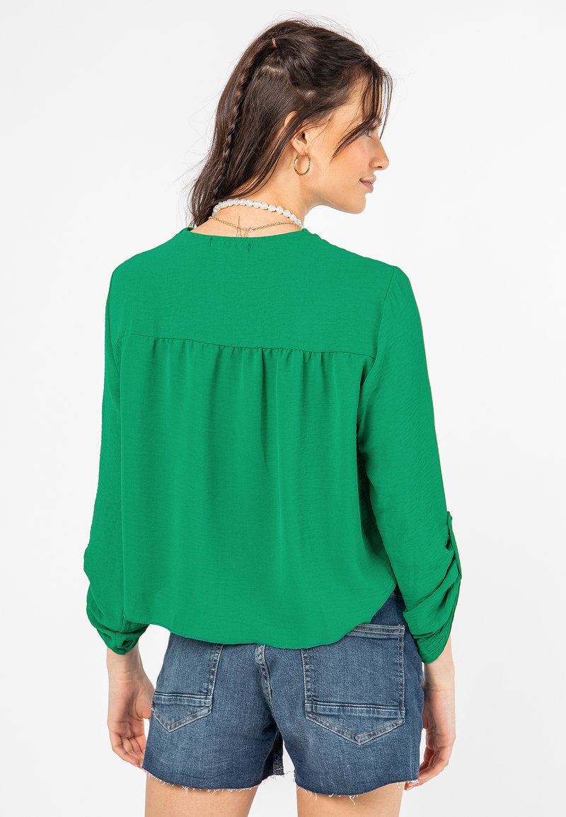 SUBLEVEL Bluse - Green