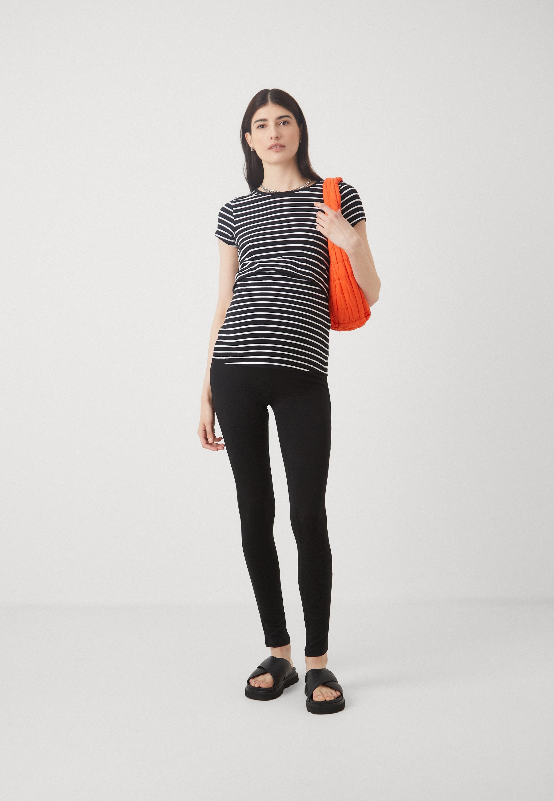  2 PACK - Leggings - Trousers - Black