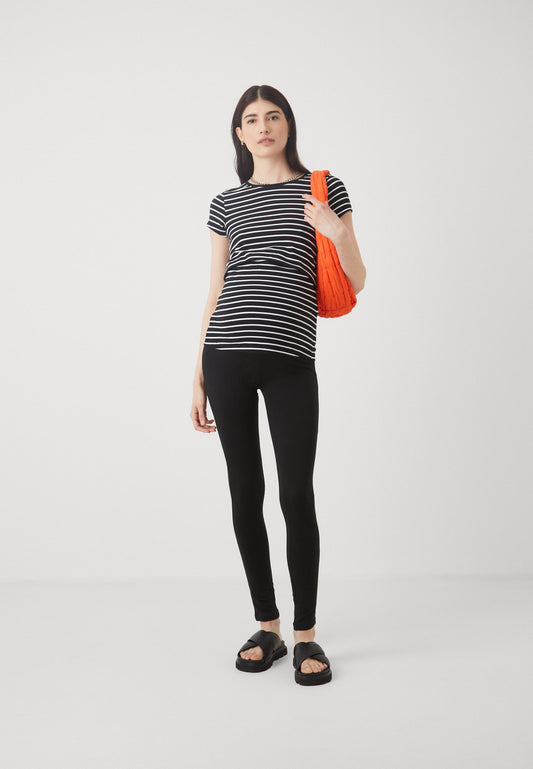  2 PACK - Leggings - Trousers - Black