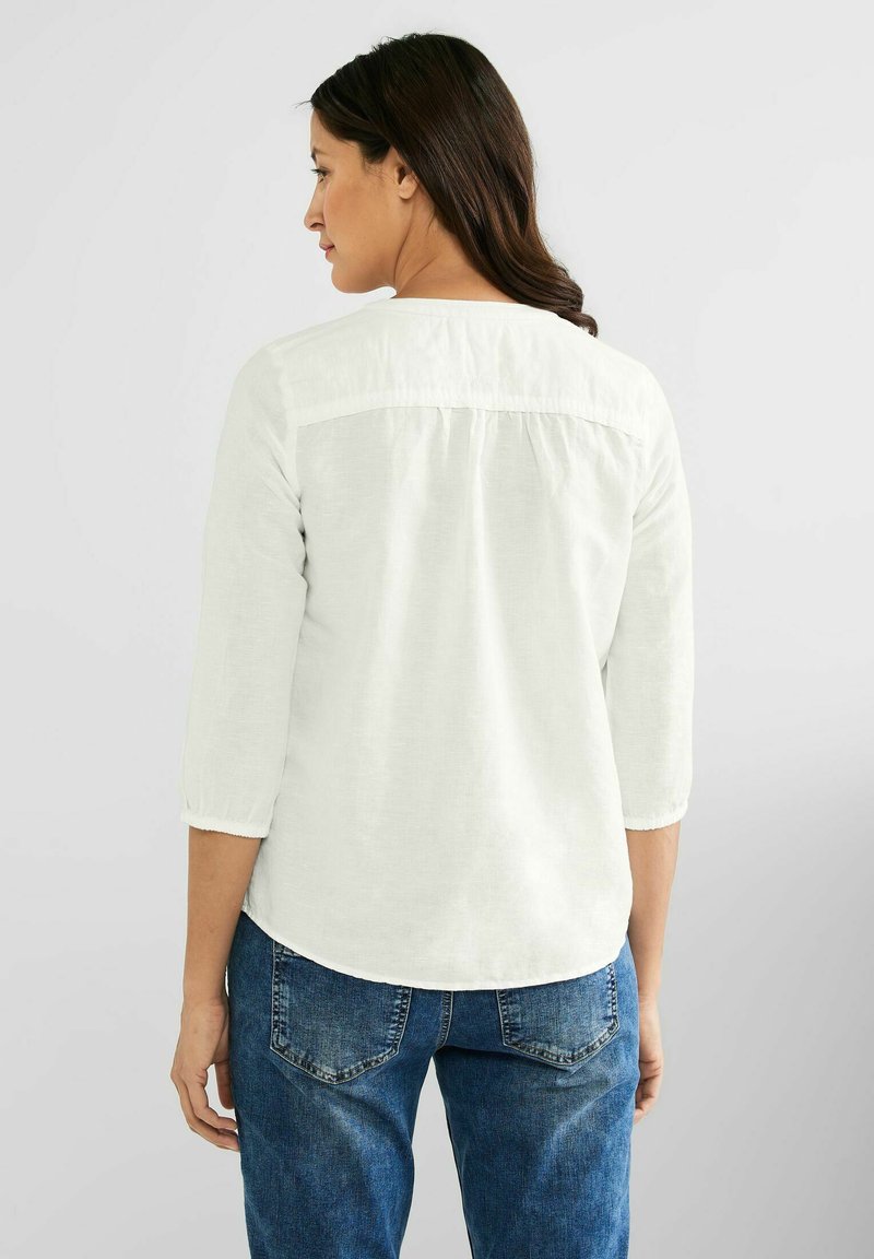 STREET ONE MIT 3/4 ÄRMEL - Bluse - Weiß