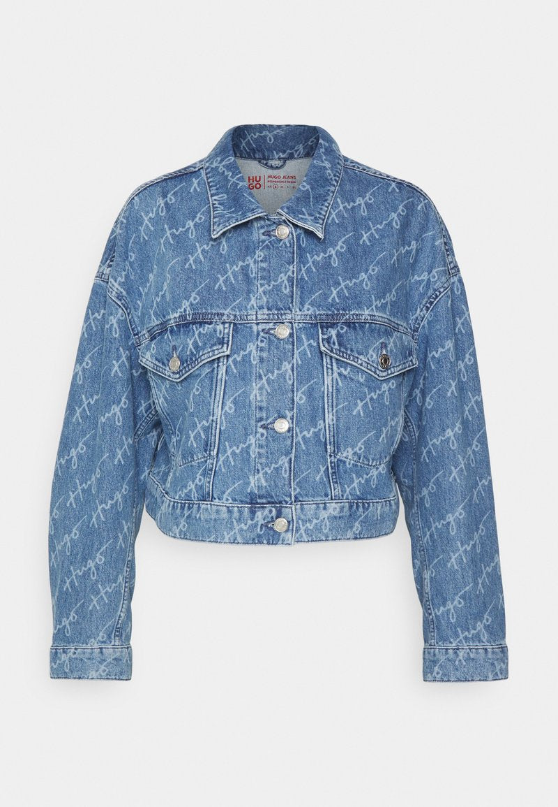 Hugo GALENTINA - Jeansjacke - Bright Blue
