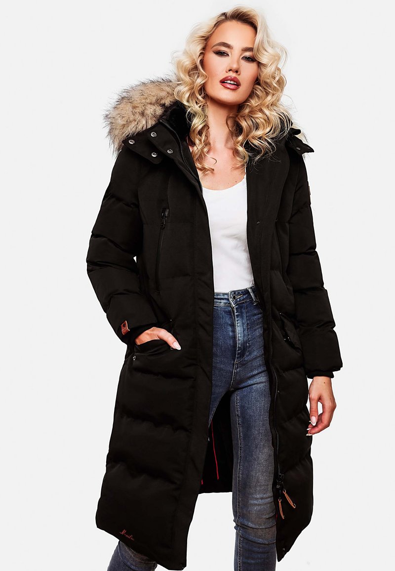 Marikoo Wintermantel - Black