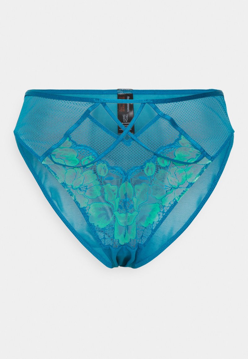 Ann Summers HONEY SUCKLE BRAZILIAN - Slip - Blue/green