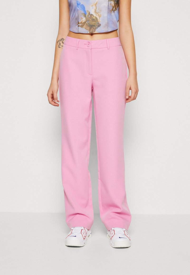 ONLY ONLLANA - Stoffhose - Fuchsia Pink