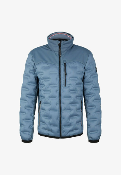 Tom Tailor REGULAR FIT MIT STEPPUNGEN - Übergangsjacke - China Blue