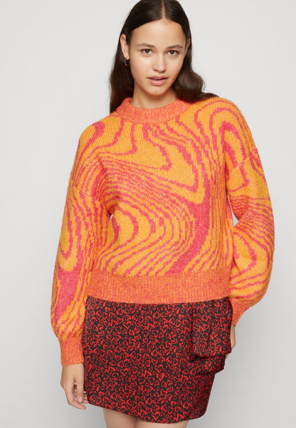 Pieces PCMARA - Strickpullover - Apricot