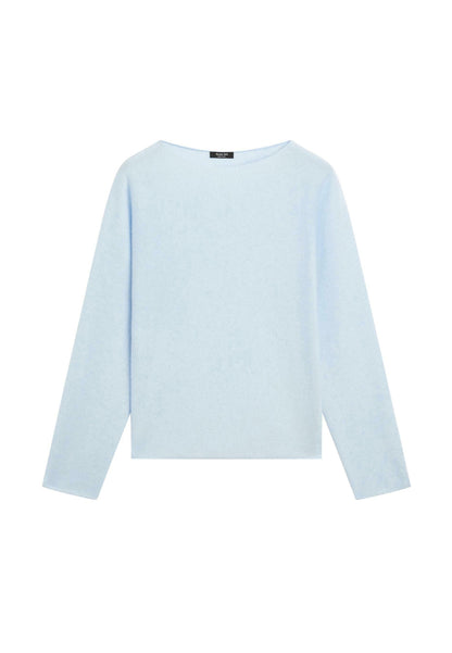 Massimo Dutti BOAT NECK WITH RAGLAN SLEEVE - Jumper - Dark Brown