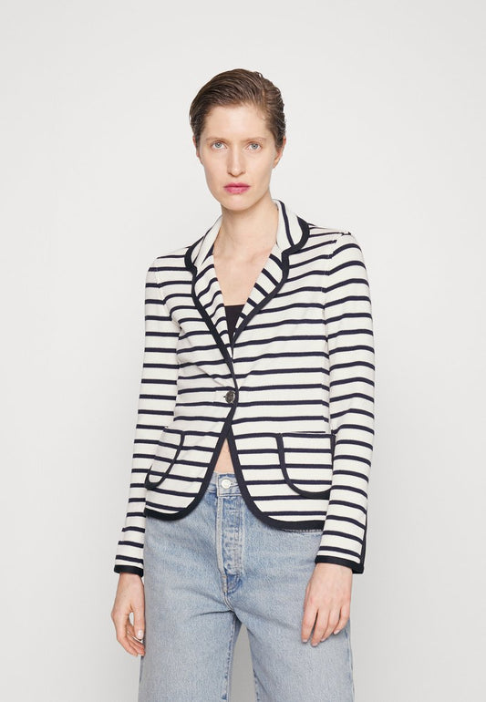 MAX & Co. VETRINA - Strickjacke - Avorio/blu