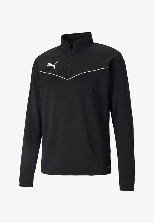 Puma Langarmshirt - Schwarzweiss