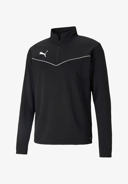 Puma Langarmshirt - Schwarzweiss