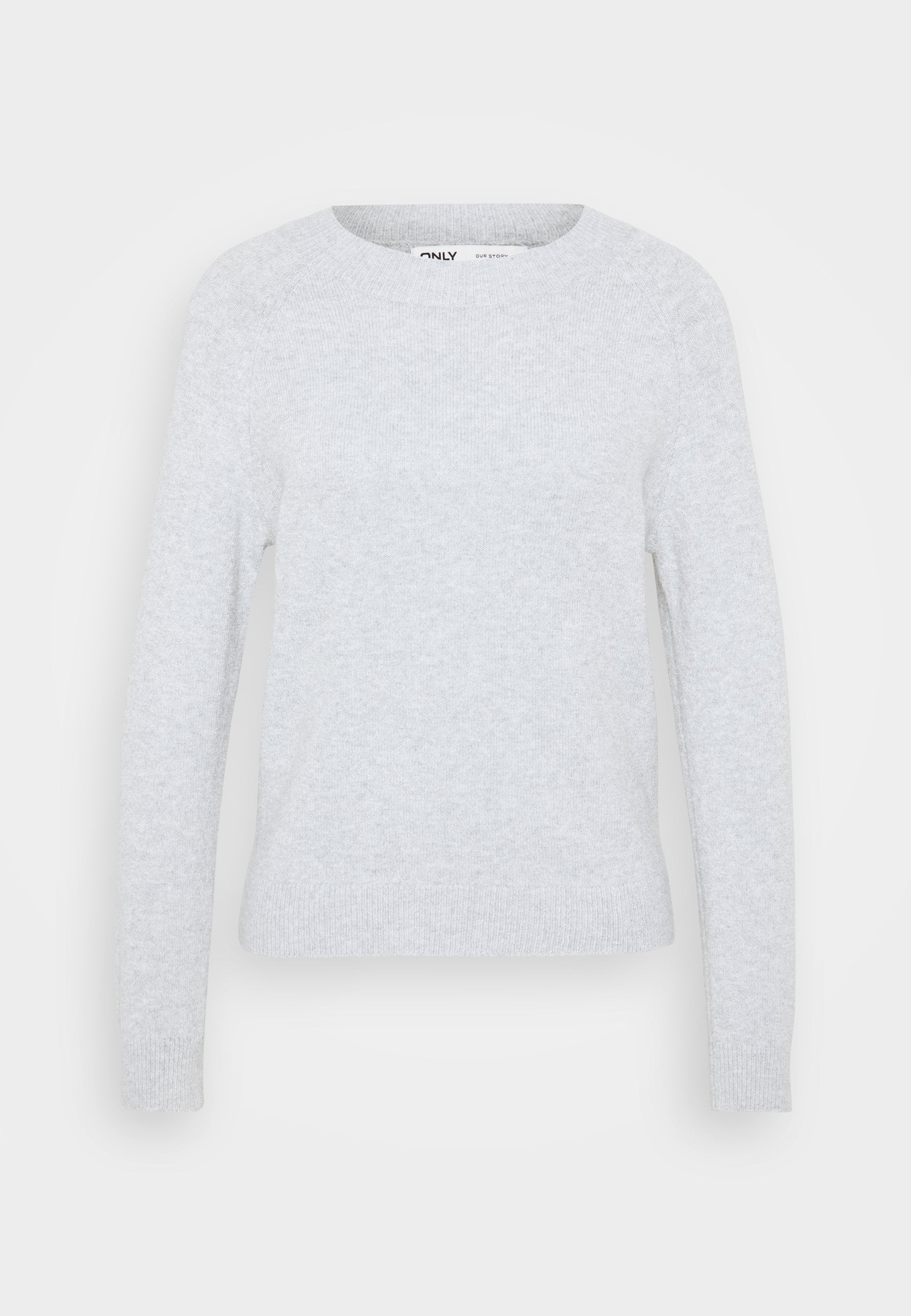 ONLY Petite ONLRICA LIFE - Jumper - Light Grey Melange