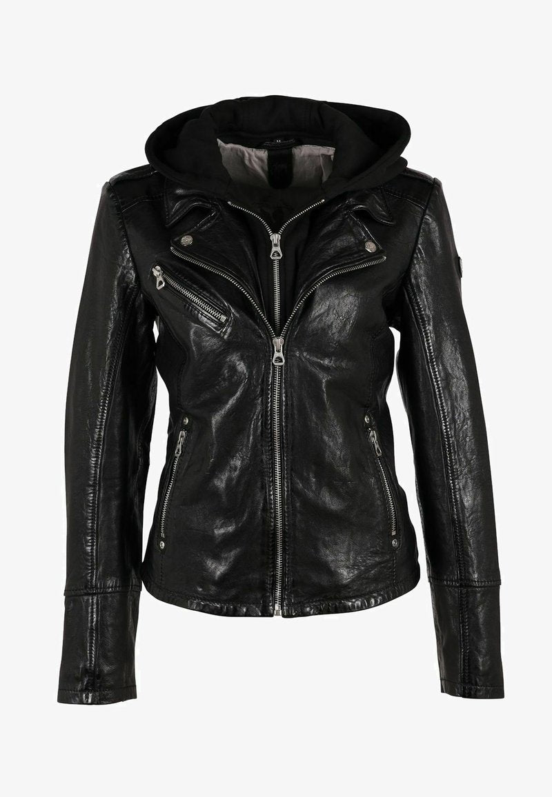 GIPSY LARIV - Lederjacke - Black