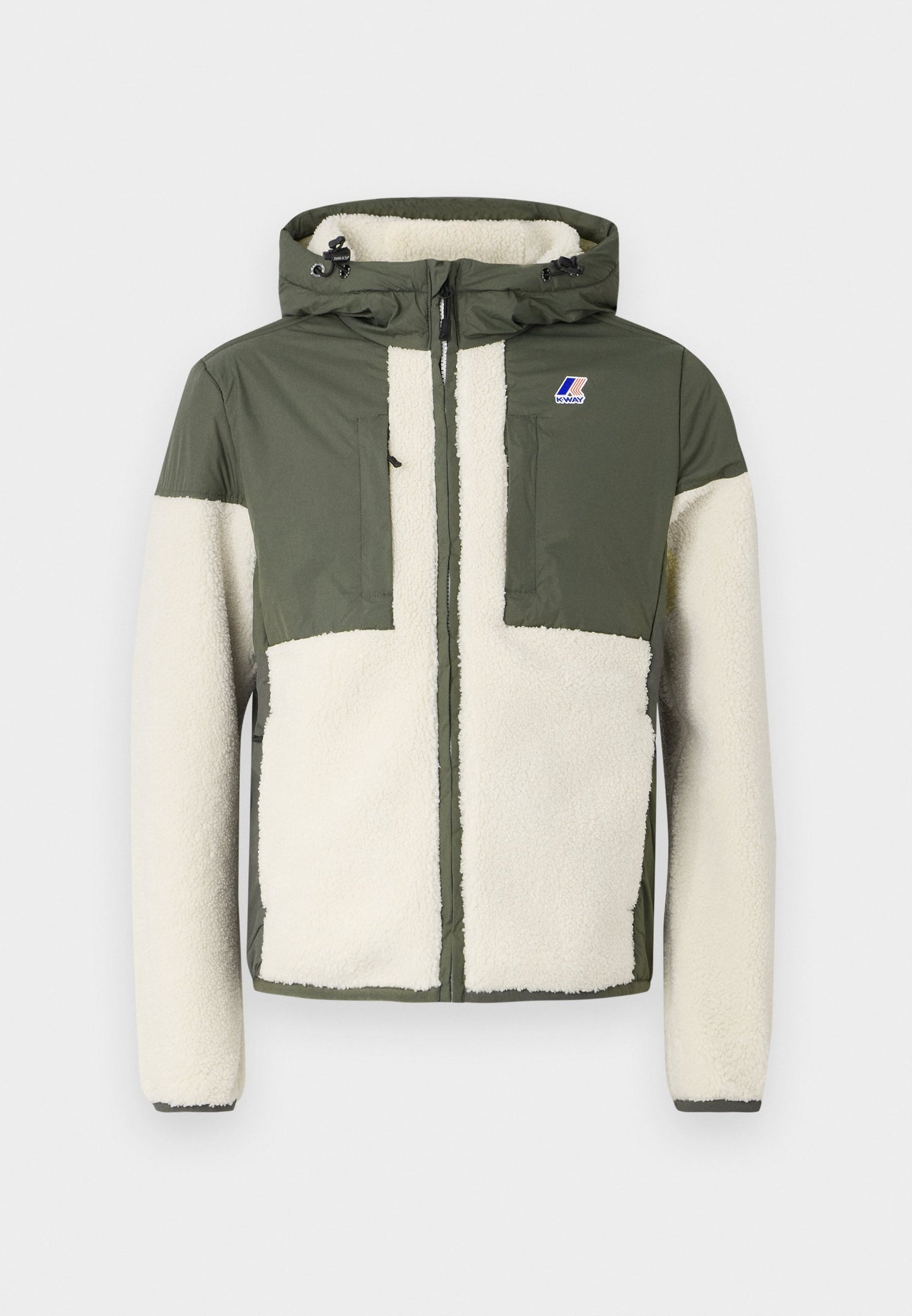 K-Way SAMSON UNISEX - Fleece Jacket - Grey/ecru
