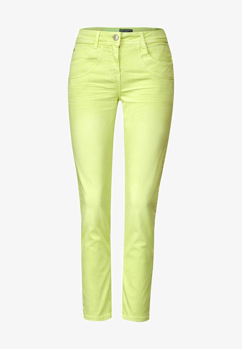 Cecil Jeans Slim Fit - Gelb