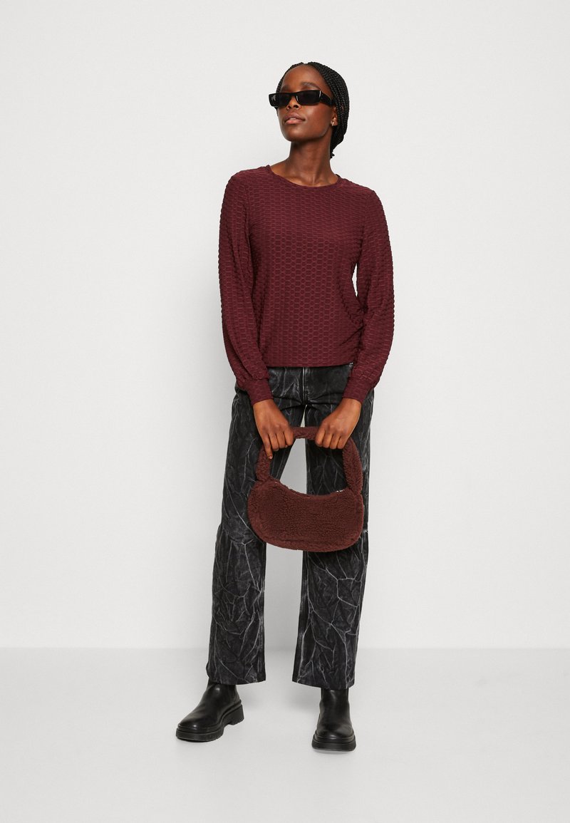 ONLY ONLSIGNE O NECK - Langarmshirt - Sassafras