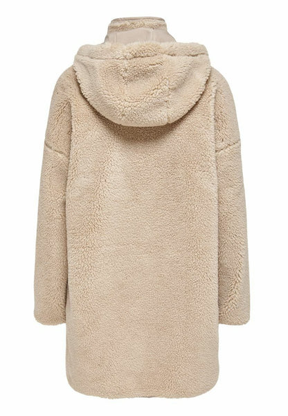 ONLY SASCHA SHERPA - Classic Coat - Cuban Sand