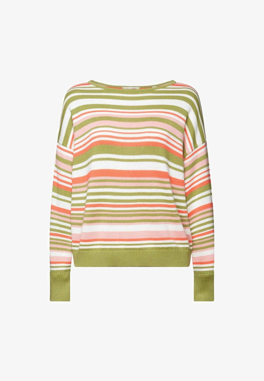 Edc By Esprit Strickpullover - Coral Orange
