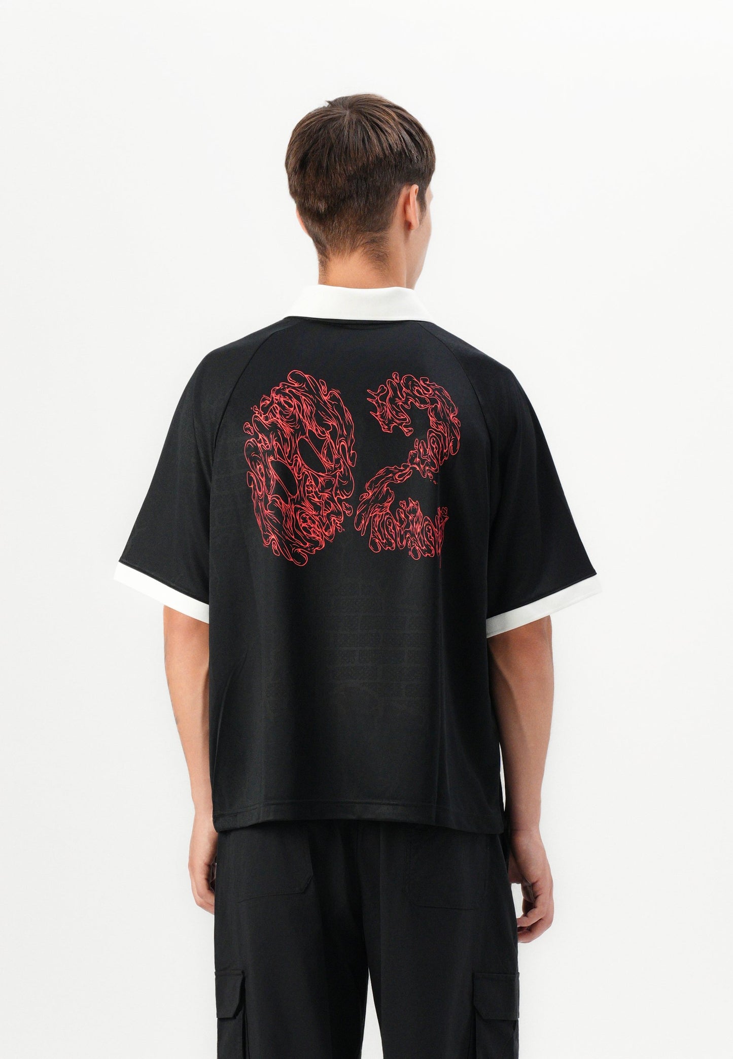  UNISEX - Print T-shirt - Black/sail