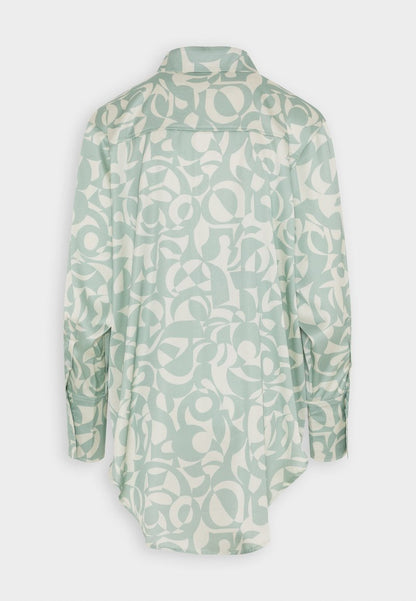COLOURFUL REBEL OLET SWIRL DOWN - Hemdbluse - Light Mint