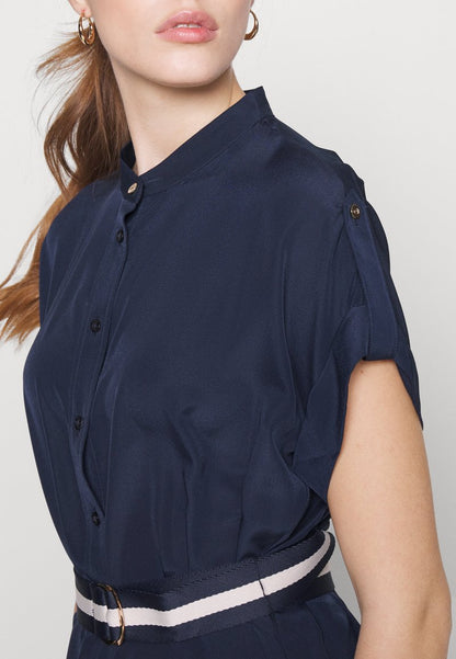  TYCENDA SHORT SLEEVE DAY DRESS - Blusenkleid - Refined Navy