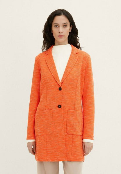 Tom Tailor ÜBERGANGS - Kurzmantel - Fever Red Melange