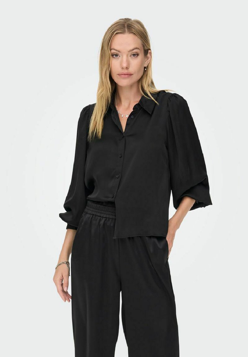 ONLY LANGARM - Hemdbluse - Black