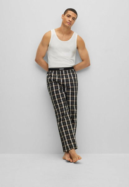 Boss URBAN PANTS - Nachtwäsche Hose - Beige