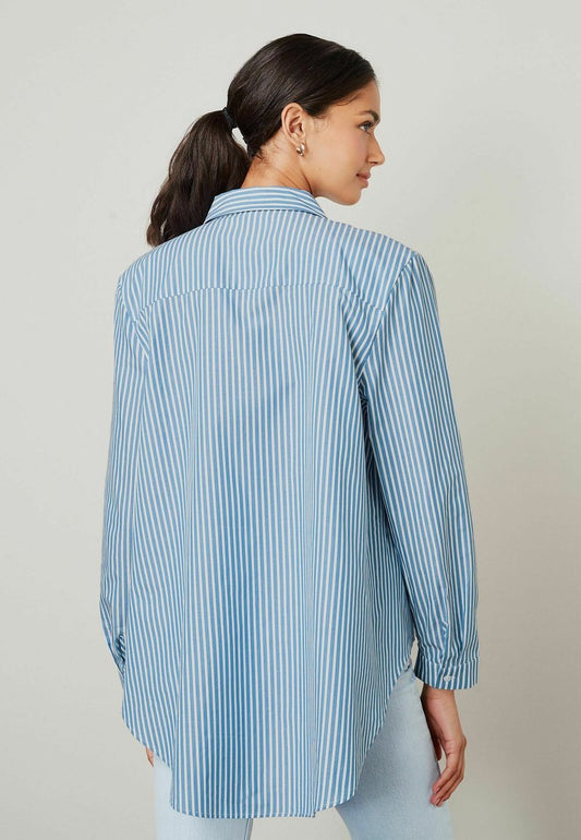 Next OVERSIZE - Hemdbluse - Blue