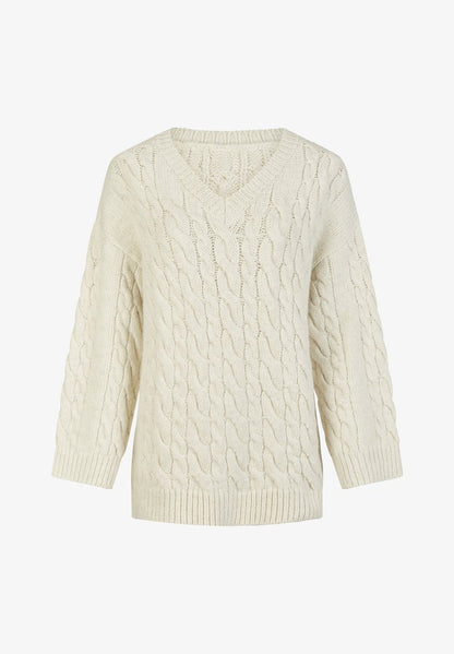  PAMELA - Strickpullover - Offwhite