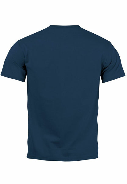  SPRUCH AN ALLE DIE WISSEN WIE DER HASE LÄUFT ER - T-Shirt Print - Navy