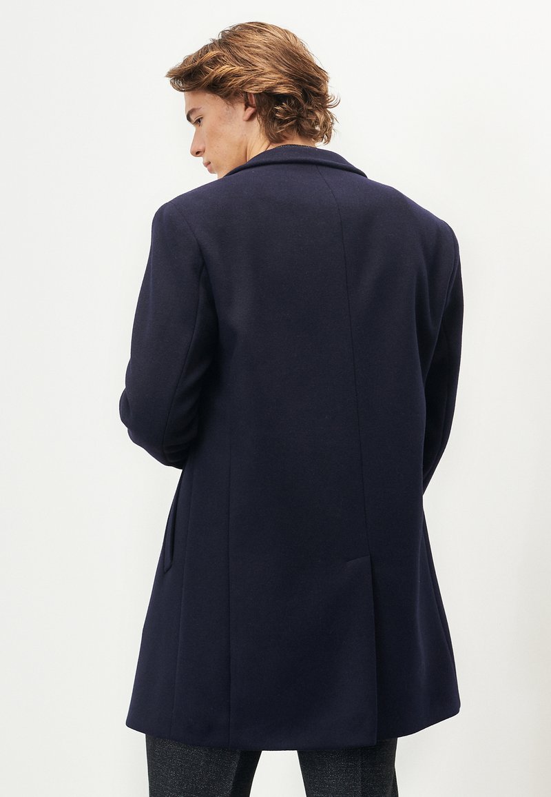  STANDARD FIT PLAIN - Klassischer Mantel - Indigo