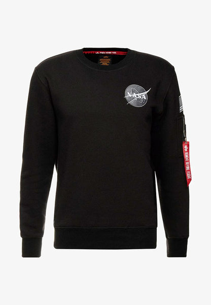 Alpha Industries NASA - Sweatshirt - Schwarz