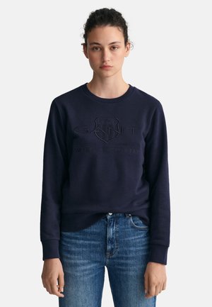  Sweatshirt - Marineblau