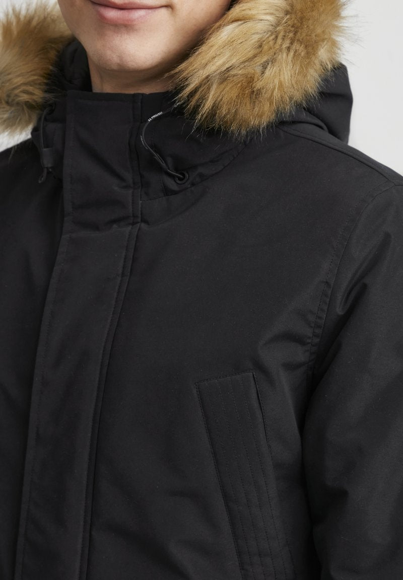  PRDUFFIN - Wintermantel - Black