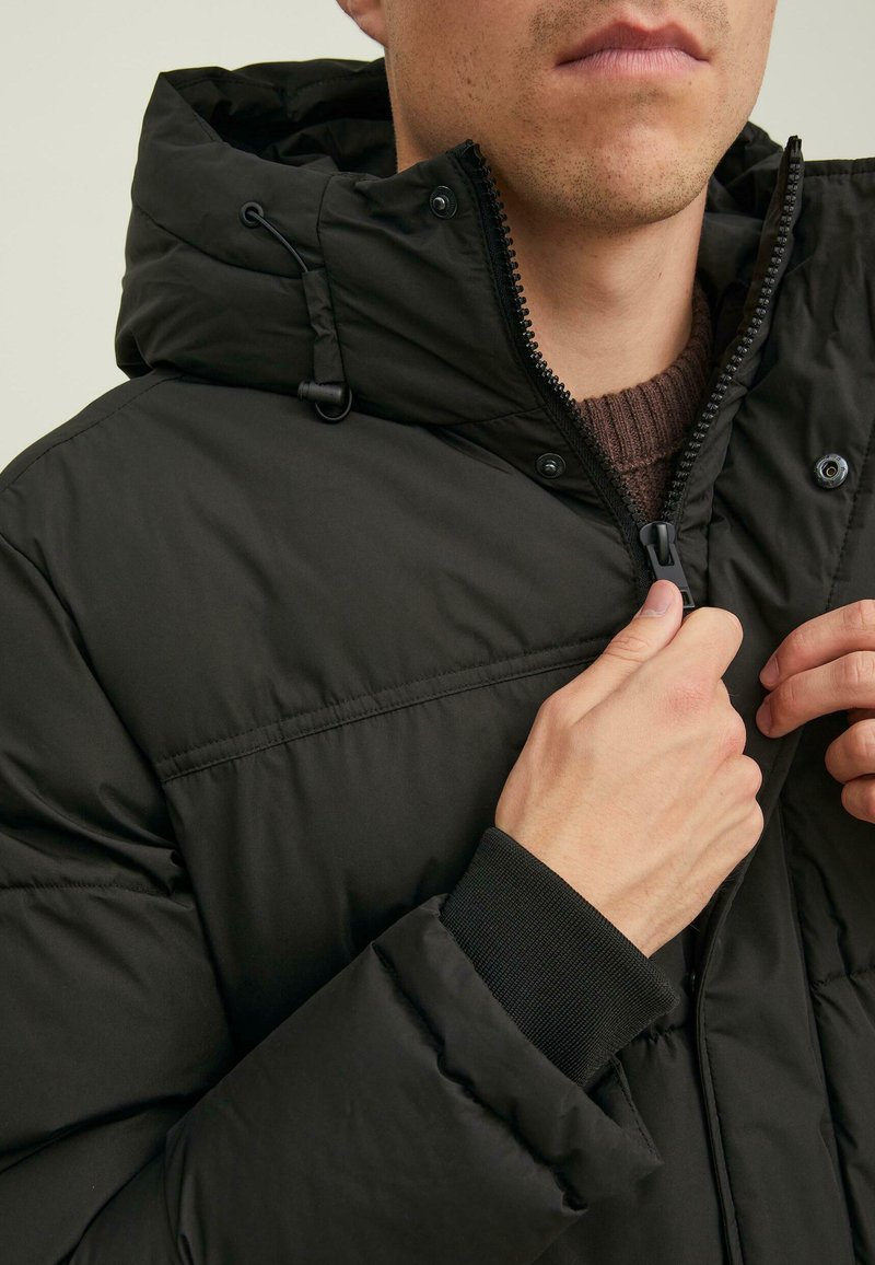 Jack & Jones SENCE PRAKTISCHER - Wintermantel - Black