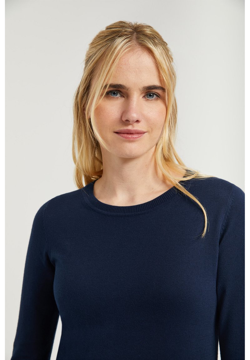 POLO CLUB COLORS BLOCK PC W CLASSIC - Strickpullover - Navy